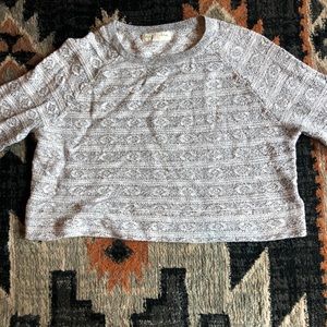urban outfitters black & white sweater